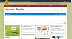 Desktop Screenshot of manchesterrecycles.org